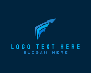 Logisctics - Arrow Forwarding Company logo design