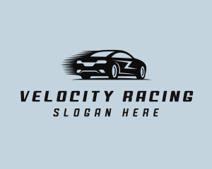 Motorsport Racing Car logo design