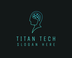 Tech Ai Cyber Software  logo design