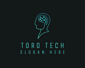 Tech Ai Cyber Software  logo design