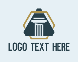 Column - Legal Column Company logo design