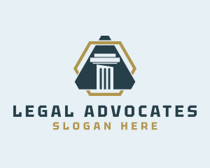 Legal Column Company  logo design