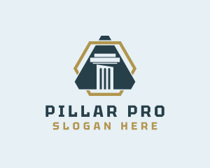 Column - Legal Column Company logo design