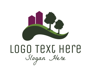 Ecology - Urban City Park logo design