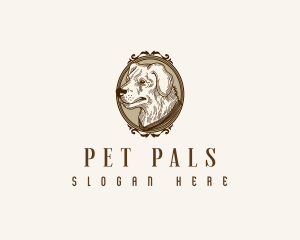 Pet Dog Grooming logo design