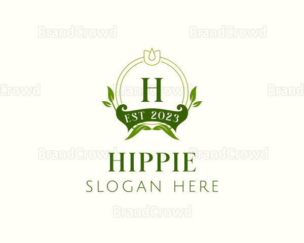 Elegant Floral Wedding Logo