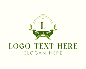 Lettermark - Elegant Floral Wedding logo design
