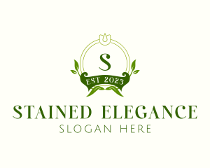 Elegant Floral Wedding logo design