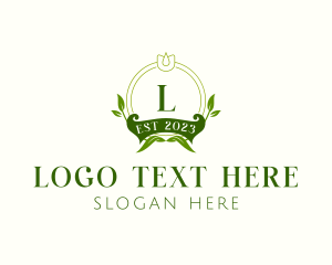 Feminine - Elegant Floral Wedding logo design