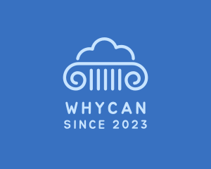 Mythology - Sky Cloud Column logo design