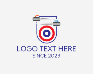 Dart - Curling Target Sport logo design
