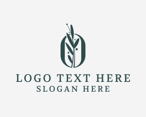 Herbal - Wellness Spa Letter O logo design