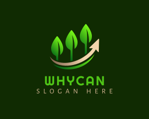 Seedling - Plant Leaves Growth logo design