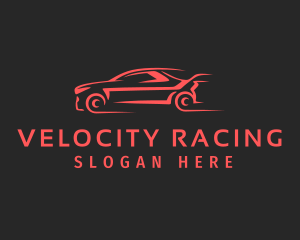 Fast Racing Car logo design