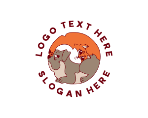 Animal Pet Veterinarian logo design