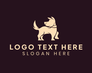 Animal Trainer - Dog Pet Veterinarian logo design
