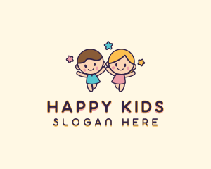 Kids Youth Kindergarten logo design