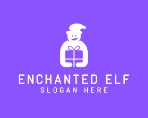 Christmas Elf Gift  logo design