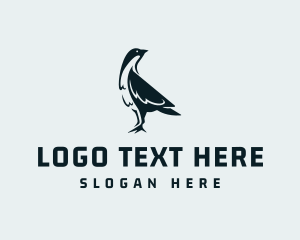 Flight - Wild Bird Animal logo design