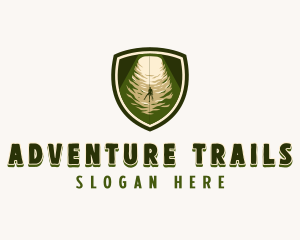 Adventure Cave Caving logo design