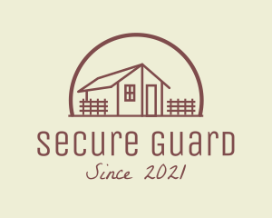 Fencing - Rural Housing Property logo design