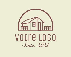 Rental - Rural Housing Property logo design