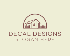 House Property Fence logo design