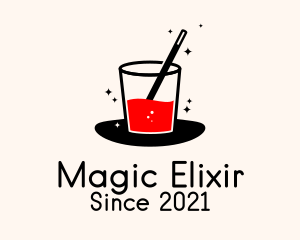 Potion - Magic Juice Drink logo design