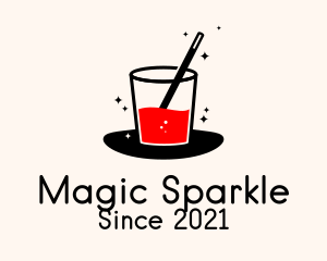 Magic Juice Drink  logo design