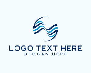 Dynamic - Professional Business Waves logo design
