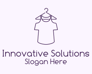 Purple Shirt Laundry  Logo