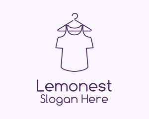 Purple Shirt Laundry  Logo