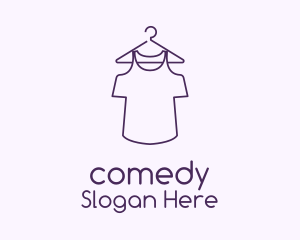 Purple Shirt Laundry  Logo