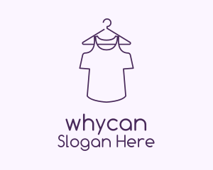 Purple Shirt Laundry  Logo