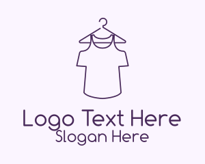 Purple Shirt Laundry  Logo