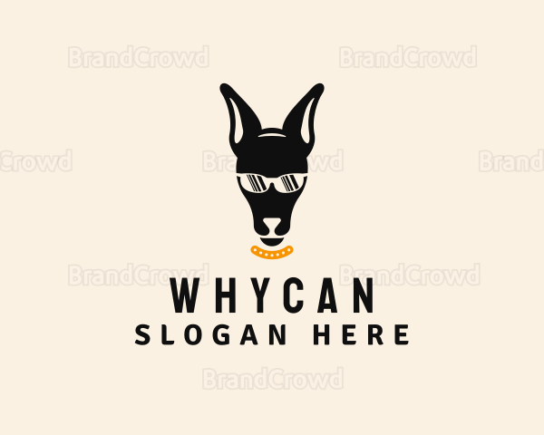 Cool Sunglasses Canine Logo