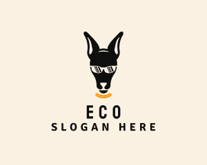 Cool Sunglasses Canine Logo