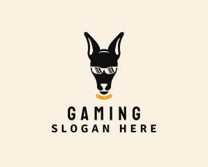 Pet Shop - Cool Sunglasses Canine logo design
