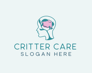 Leaf Brain Care logo design