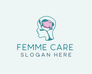 Leaf Brain Care logo design