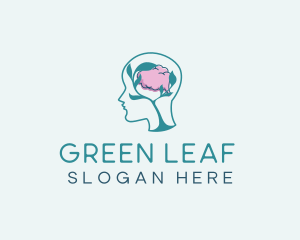 Leaf Brain Care logo design