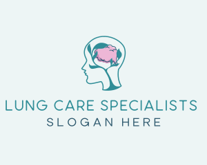 Leaf Brain Care logo design