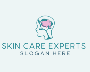 Leaf Brain Care logo design