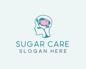 Leaf Brain Care logo design