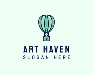 Hot Air Balloon Photography logo design