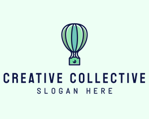 Hot Air Balloon Photography logo design