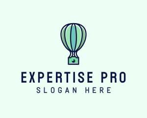 Hot Air Balloon Photography logo design