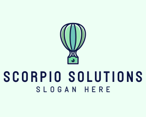 Hot Air Balloon Photography logo design