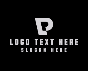 Advertising - Modern Digital Multimedia Letter P logo design