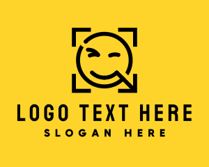 Emoji - Smile Camera Frame logo design